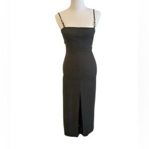 Zara Strapless Black Dress